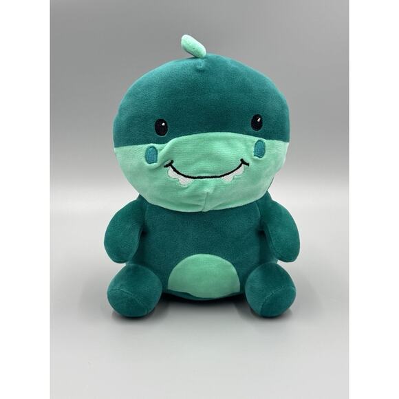 Goffa Green Dinosaur Plush 9” Stuffed Animal Toy - Picture 1 of 8